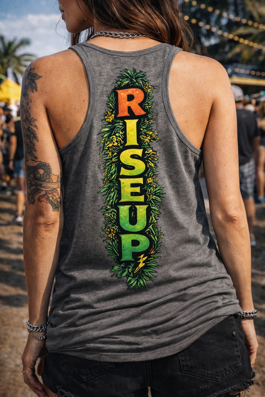 Rise Up Reggae Tank Top | CritNPrint