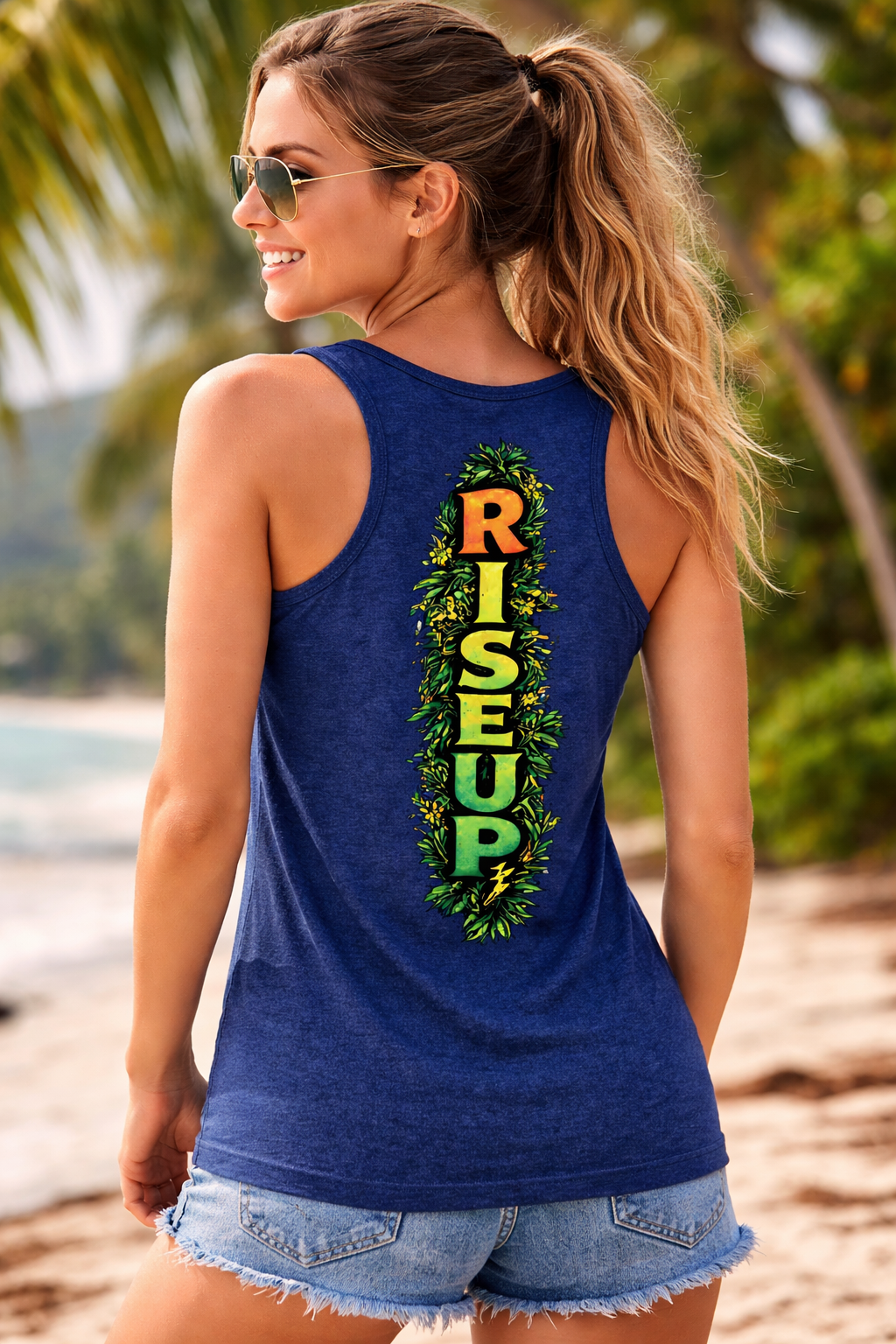 Rise Up Reggae Tank Top | CritNPrint